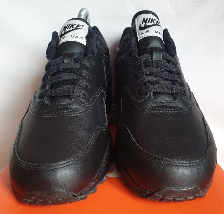 Nike Air Max 1 Leather All Black 2007 7US/40EUR/25CM DS