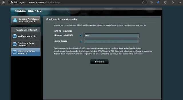 Asus DSL-N17U Wireless N300 ADSL/VDSL Modem Router