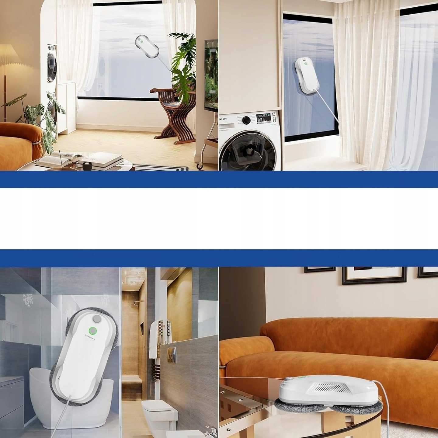 myjka do okien inteligentny robot MYJĄCY TOSIMA W5 3800PA +AKCESORIA