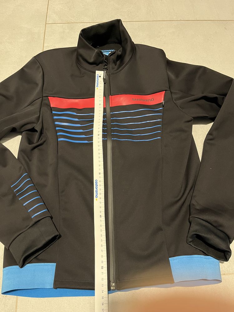 Kurtka SHIMANO Breakaway WB black/blue M