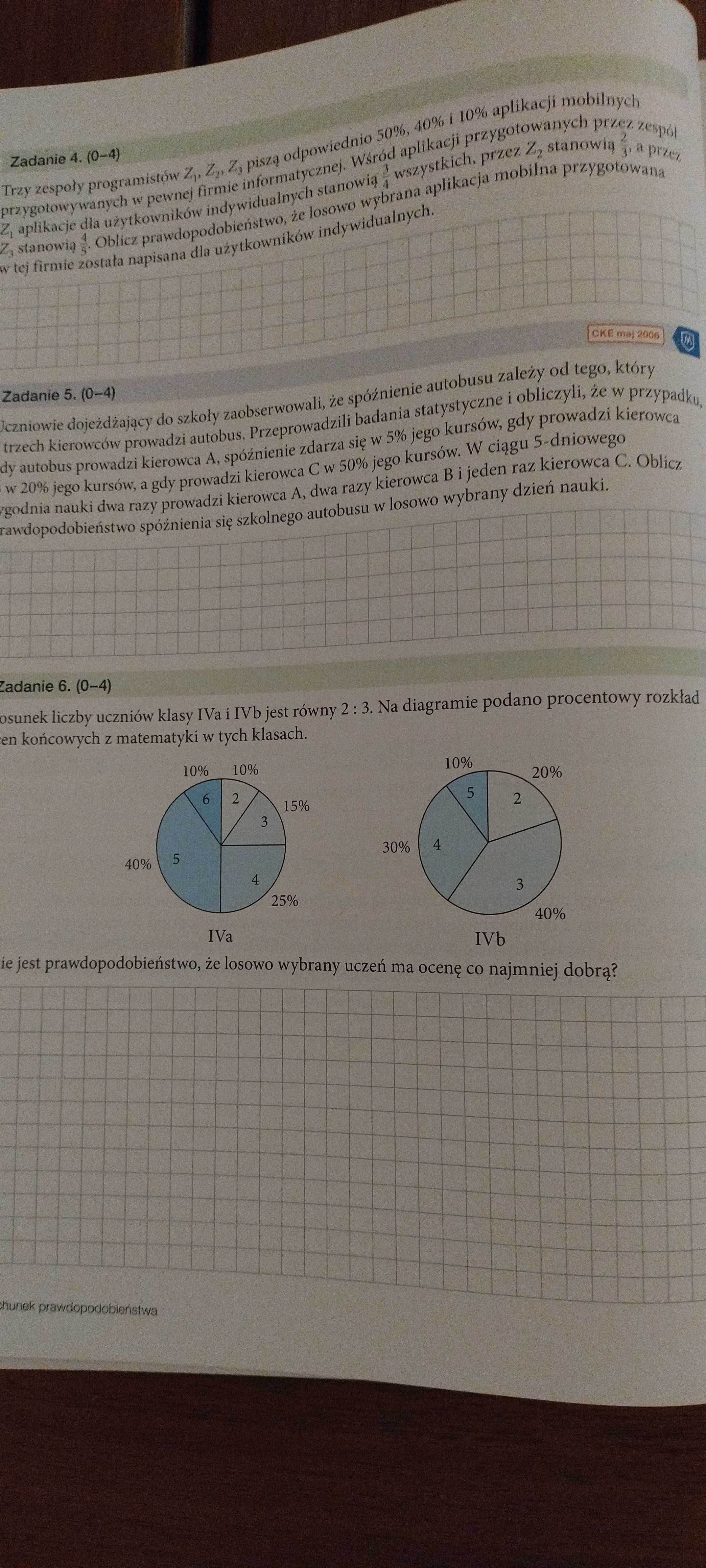 Matematyka .Maturalne karty pracy ,ze zbiorem zadań.