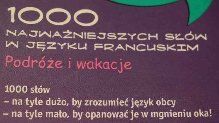 1000 najważniejszych słów w języku ,francuskim