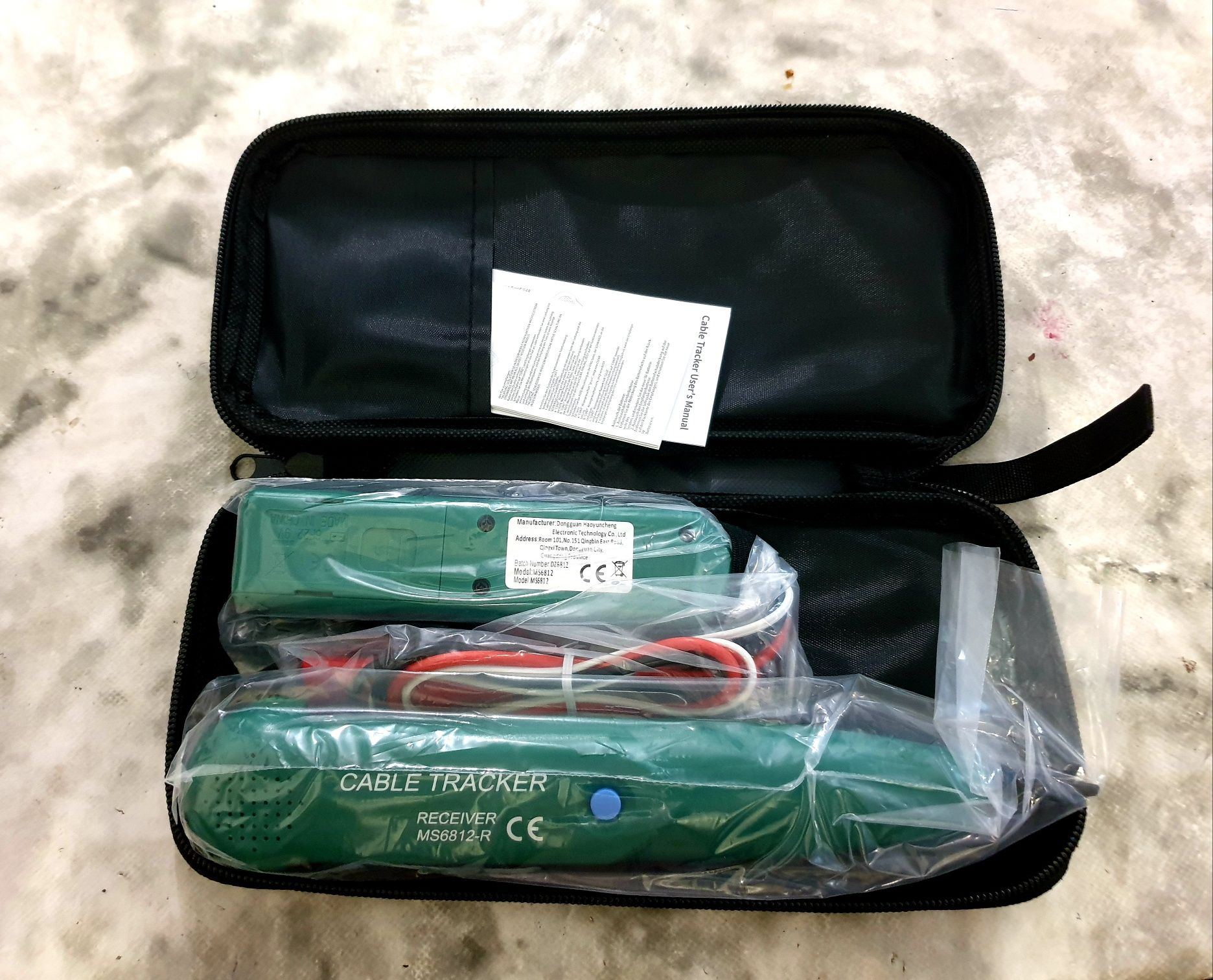 Тестер кабелів,Cable Tracker,детектор проводки  MS 6812