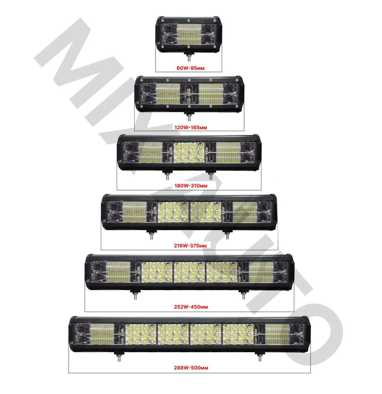 LED/ЛЕД фары, лед люстра на крышу, доп фары, лед балка LD-3300 BIG