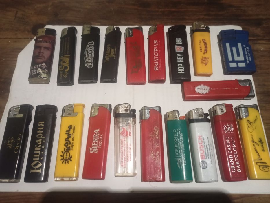 Зажигалки коллекционные брендированные