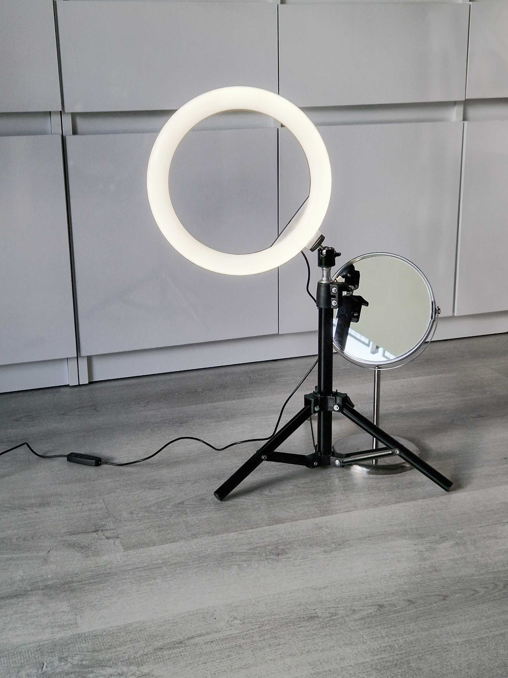 Lampa do makijażu i lusterko Ikea Trensum