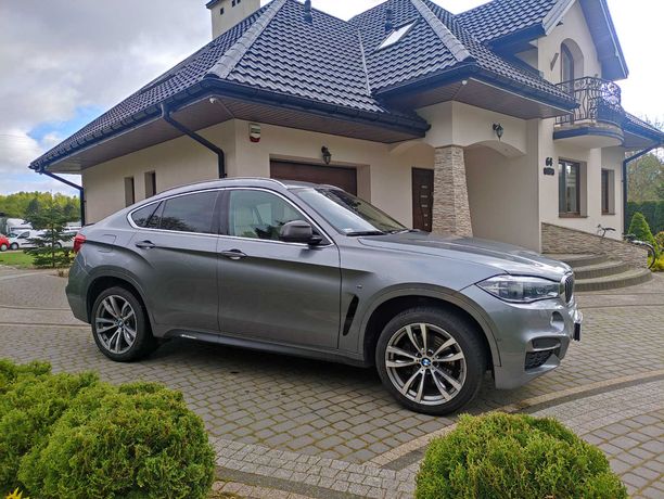 BMW X6 4.0D M Salon PL 313 KM Performance FV23% Ful opcja 2018 r