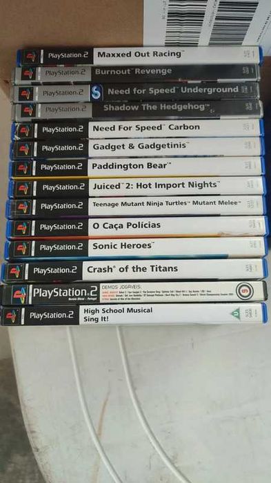 Playstation 2 + 48 Jogos + Memory Card + Comando