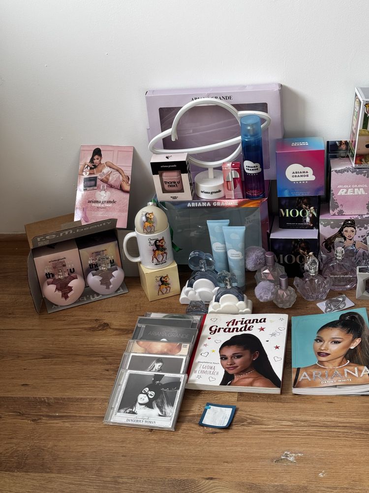 Ariana Grande merch perfumy Funko Pop Cloud REM tun moonlight ari slc