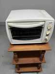 Forno elétrico compacto com grelhas e assadeira