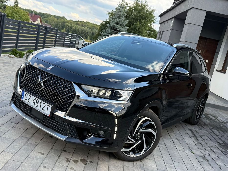 DS Automobiles DS 7 Crossback 4x4 1.6 Plug-In Hybrid 300 KM bezwypadkowy, stan IDEALNY ZoBaCz!!!