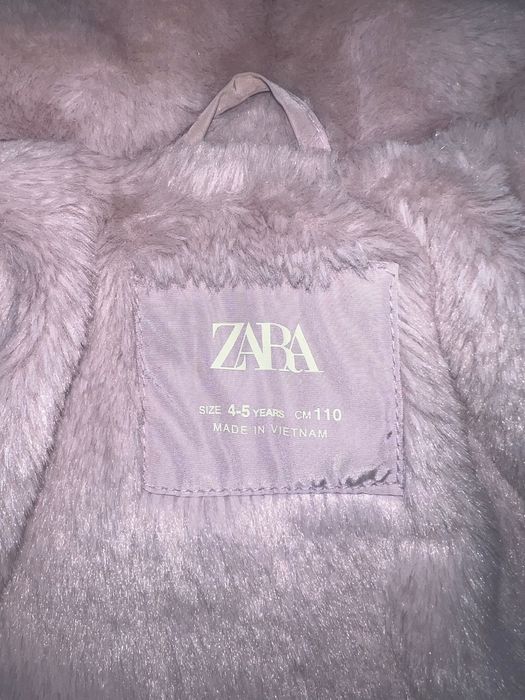 Продам зимову куртку ZARA для дівчат 110 см