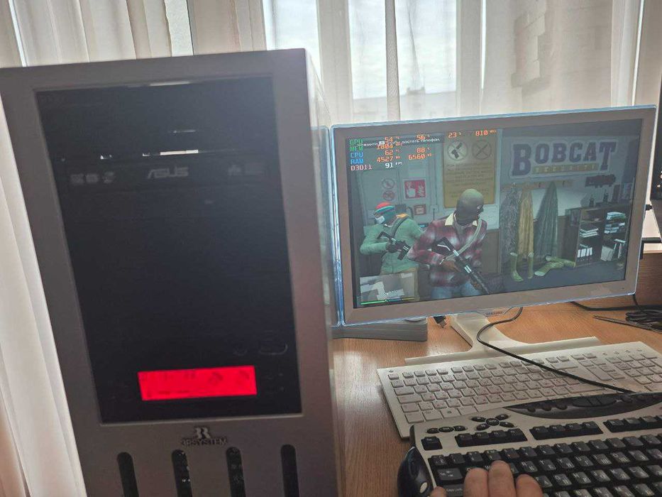 Ігровий пк Intel 4 ядра 3.0 Gz + GTS 450 + 120Gb SSD + 500Gb HDD