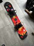 Komplet snowboard, deska snowboardowa, wiązania, buty, pokrowiec