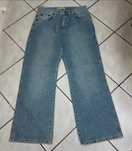 - Jeansy szerokie baggy skate opium