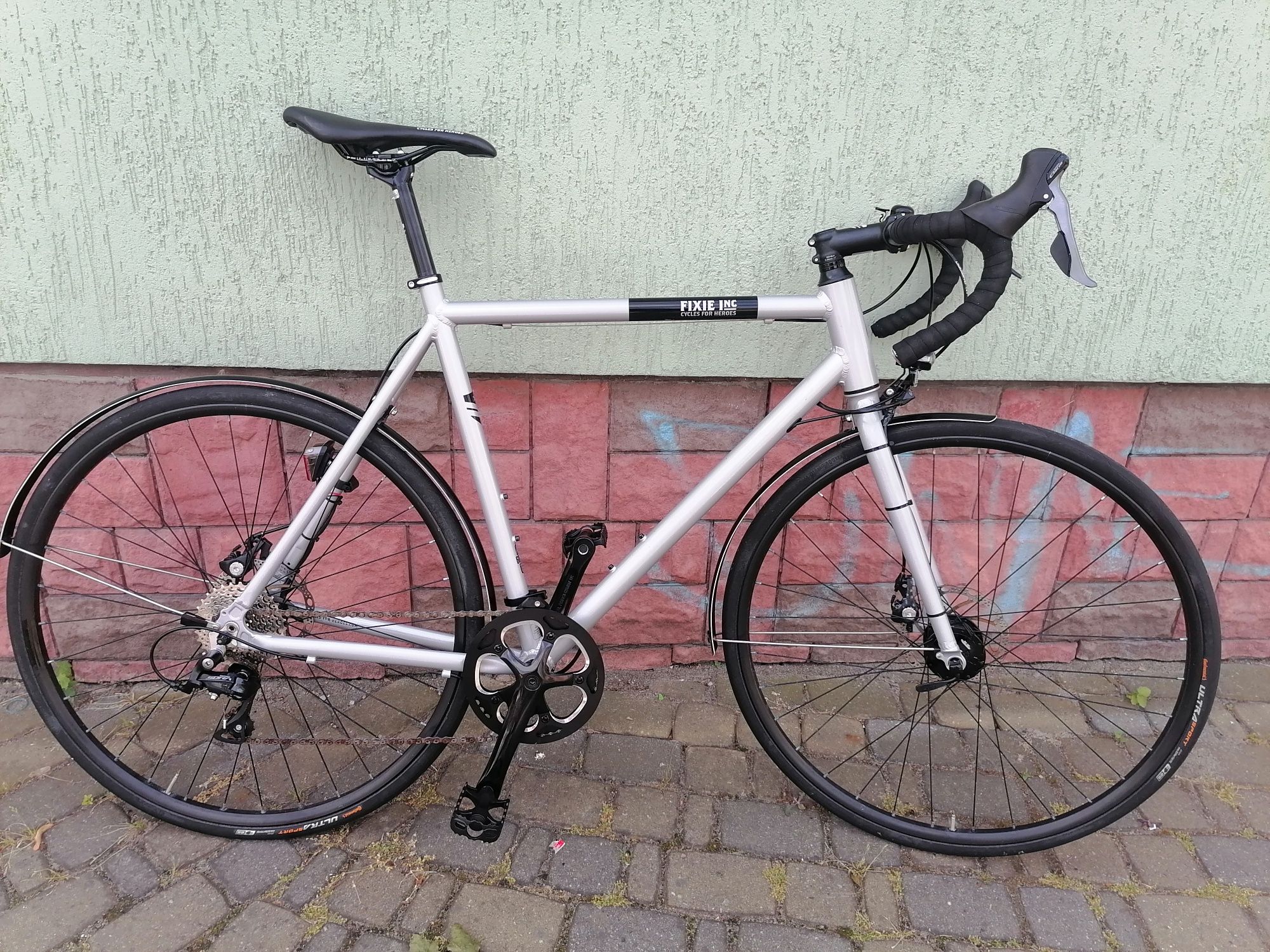 Rower szosa gravel. FIXIE INC. SORA. Roz. 58cm