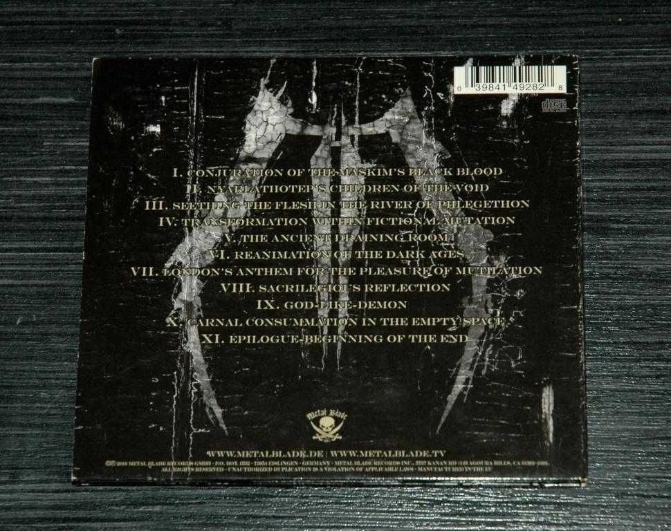 DAWN OF ASHES - Genocide Chapters. 2010 Metal Blade. Cradle Of Filth