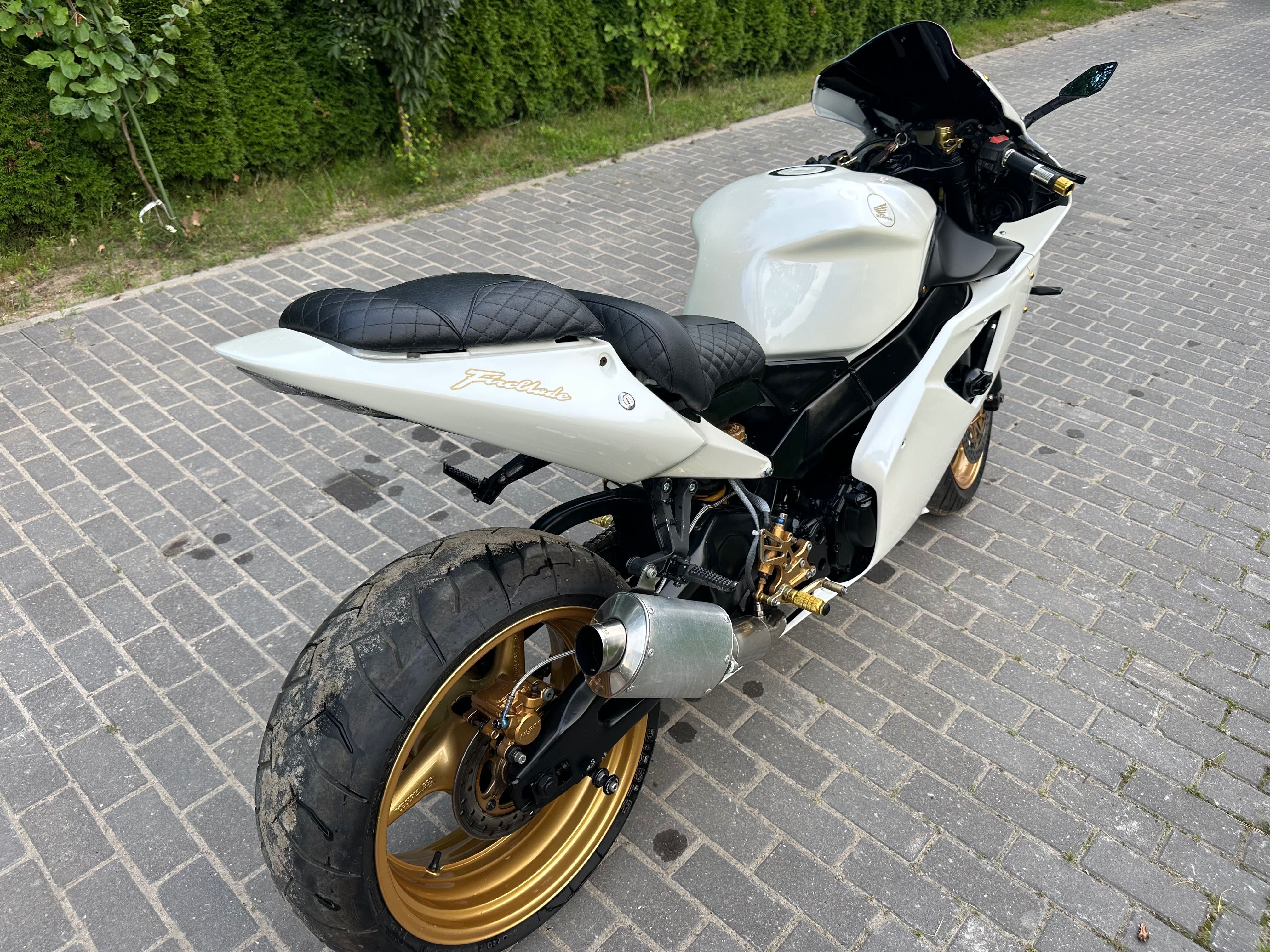 HONDA 954rr FIREBLIDE CUSTOM!! 240!!! 40!!17!! BIAŁA PERŁA !!