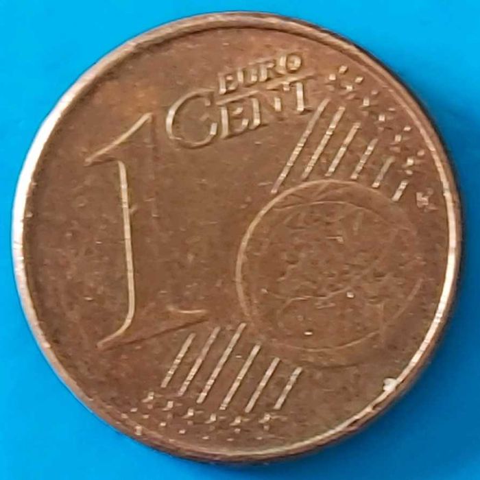1 Cêntimo de 2007  F  da Alemanha