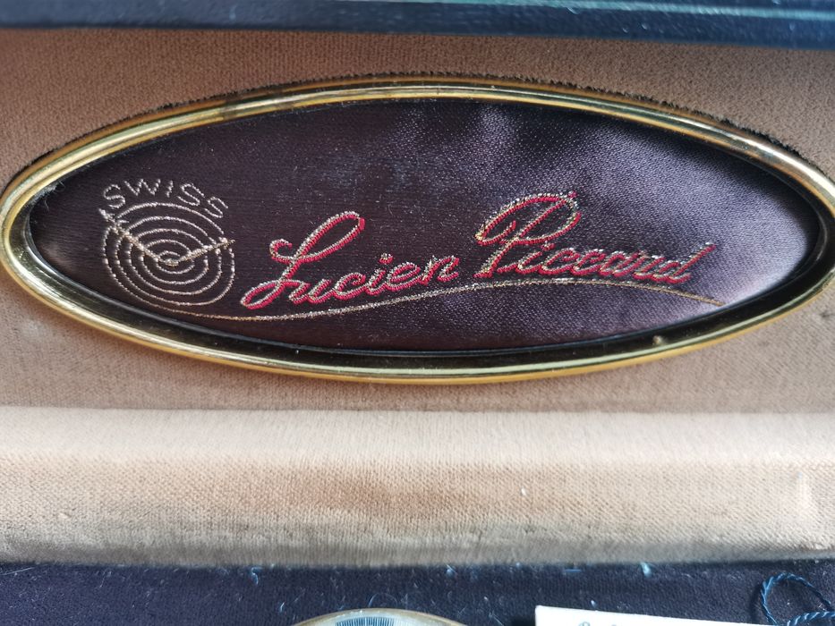 Męski orginalny zegarek Lucien Piccard z metką zakupu, kolekcjonerski,