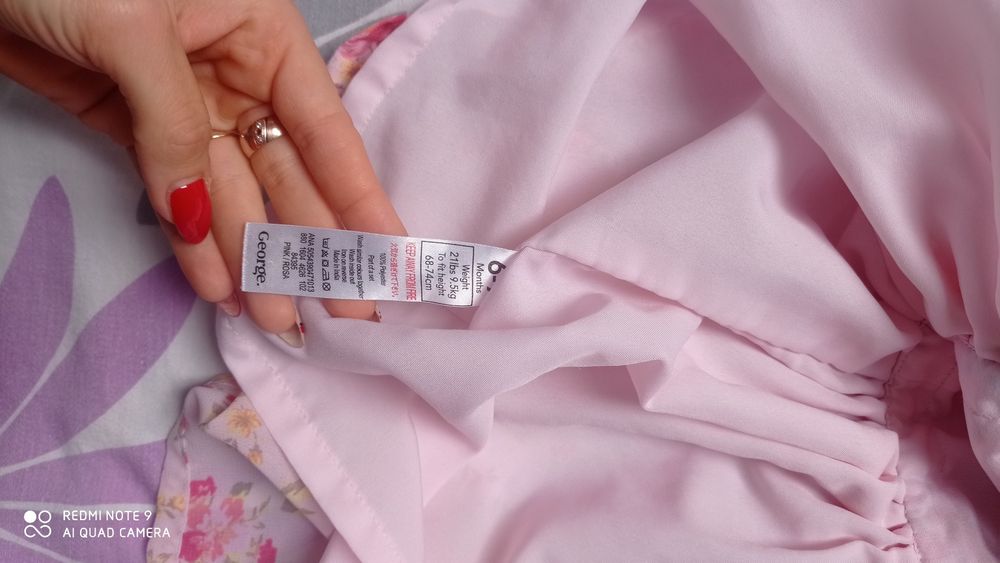 Sukienka dla dziewczynki rozm.68-74