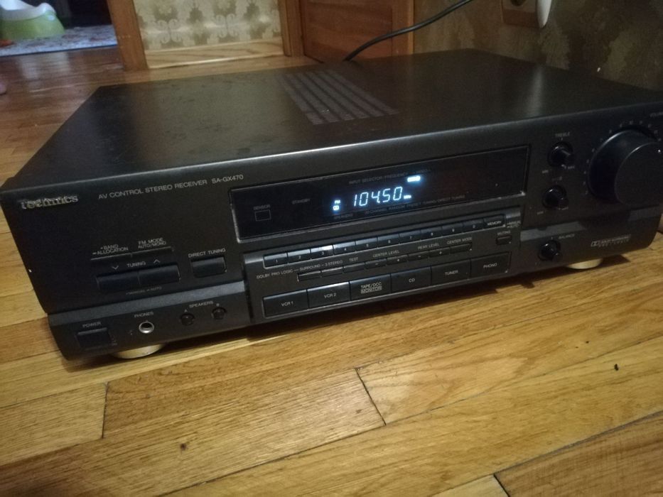 Ресивер, усилитель technics sa gx 470..