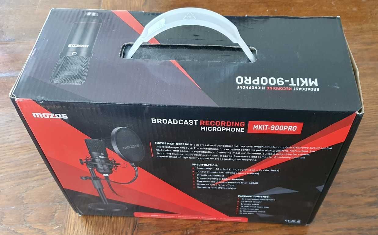 mikrofon mozos MKT900 pro zestaw