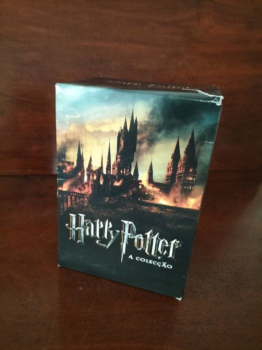Seis DVD's do Harry Potter