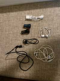 Pakiet kabli USB, słuchawki, gniazdo zapalniczki i inne
