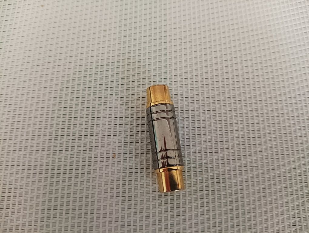 Złączka cinch RCA f/f pojedyncza