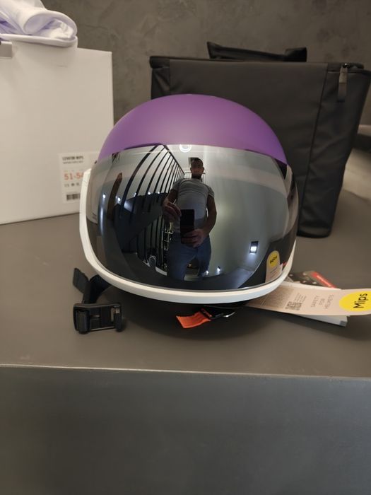 Kask narciarski POC Levator MIPS - Sapphire Purple Matt