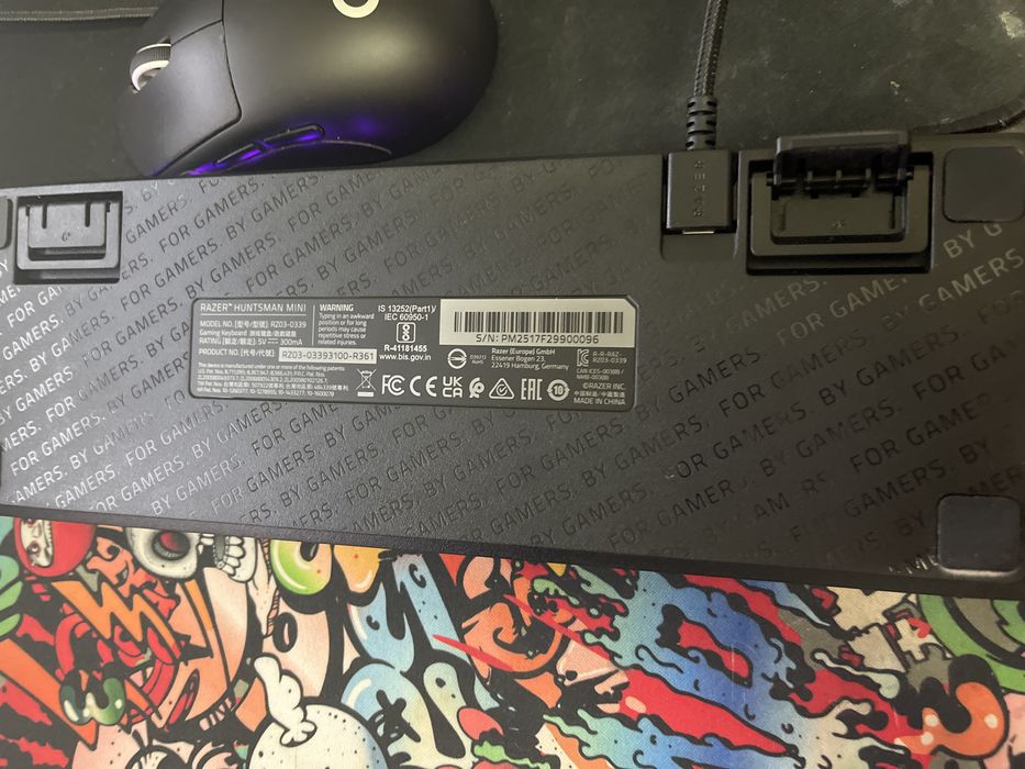 Teclado hutsman mini