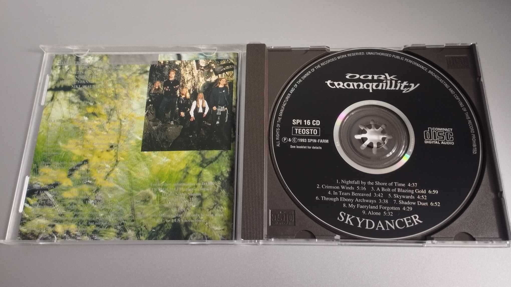 Dark Tranquillity - Skydancer, 1 wyd.