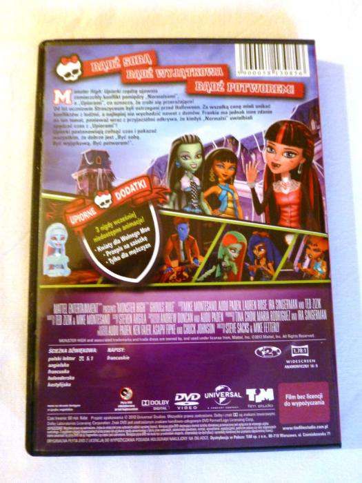 Monster High - 2 bajki DVD