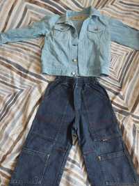 Spodnie dżinsowe dla chłopca rozmiar 98