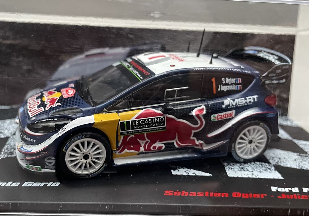 ford fiesta wrc S. Ogier, J. Ingrassia 1/43 Rally Cars Deagostini