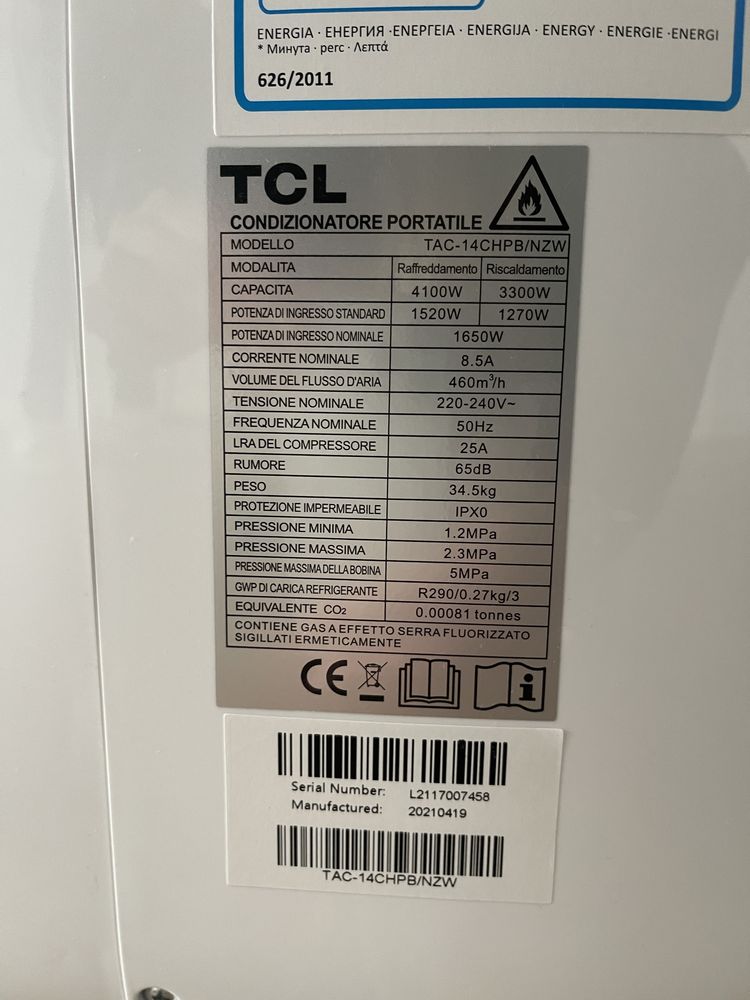 Klimatyzator TCL TAC-14CPB/NZWF