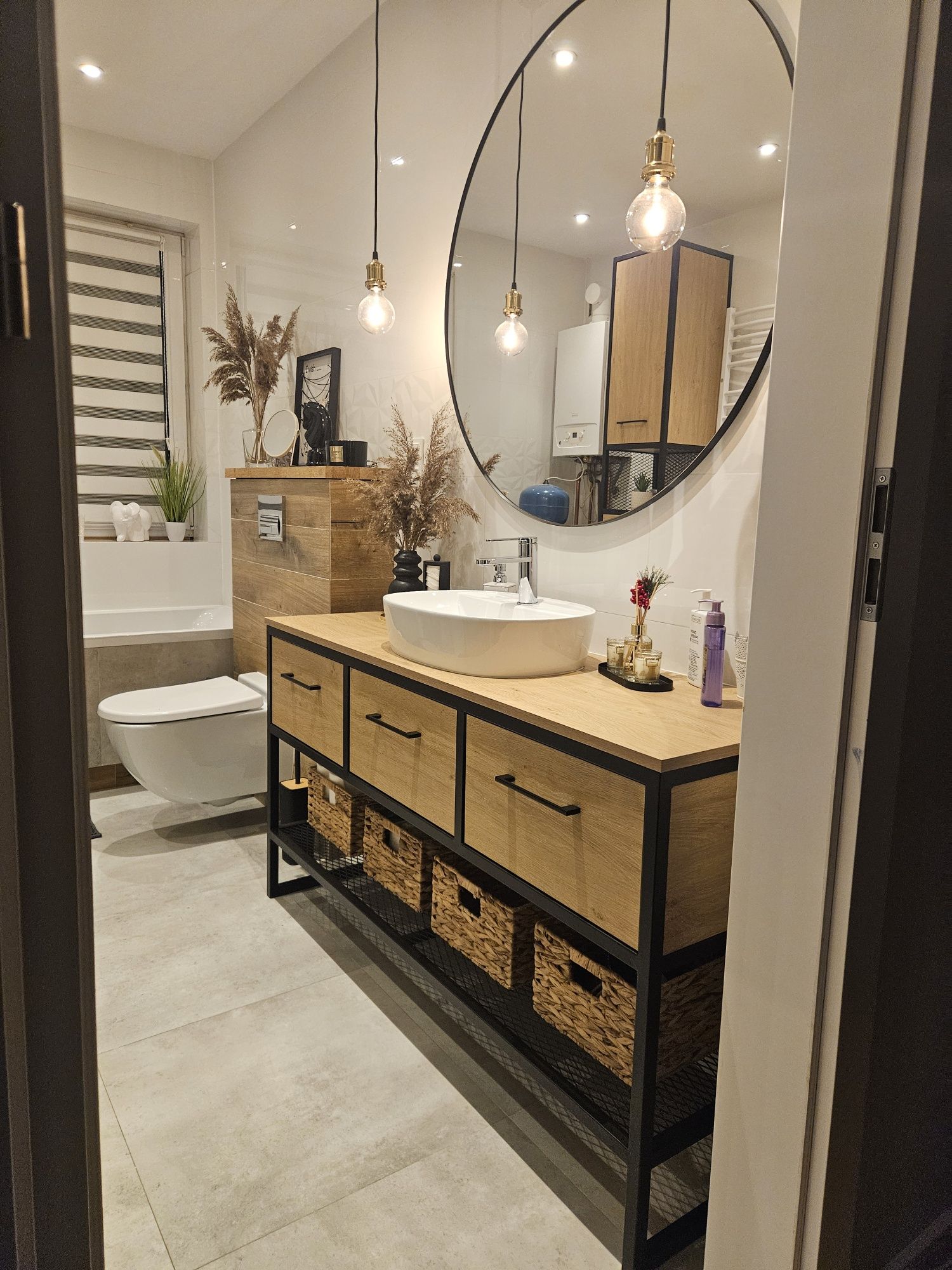 Szafka łazienkowa  pod zlew LOFT