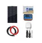 Zasilacz turystyczny panel słoneczny ETFE 12V 100W reg. MPPT 40A