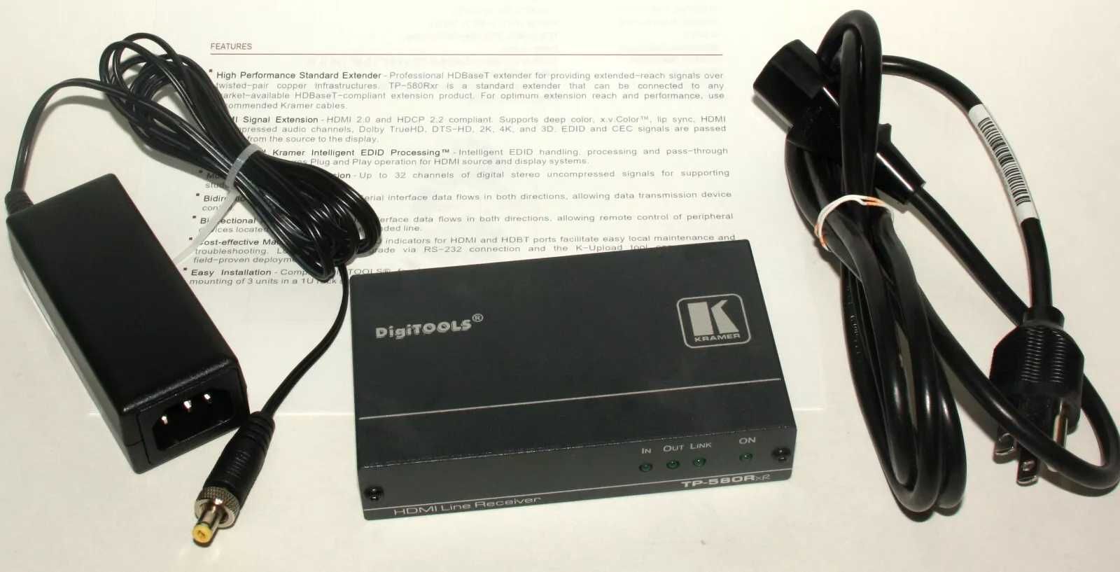 Kramer TP-580RXR HDBaseT Receiver