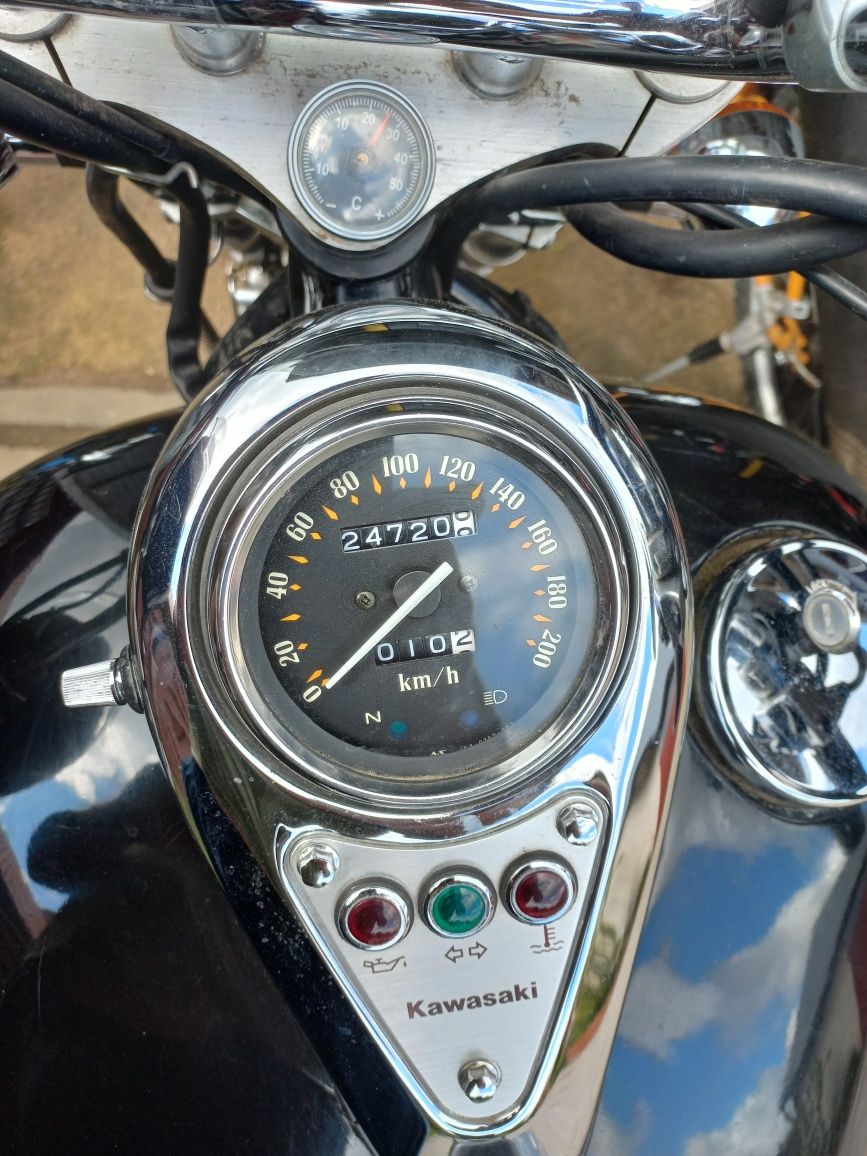 Kawasaki EN 500C możliwa zamiana na przyczepę kampingowa.
