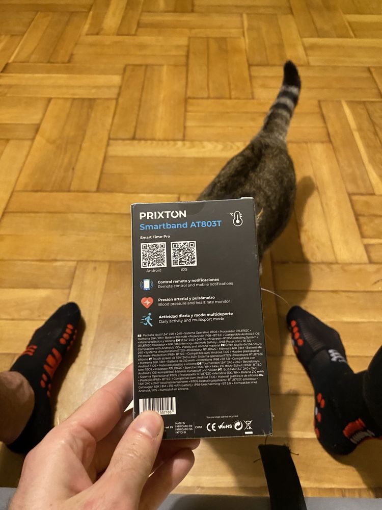 Zegarek = Smartwatch - Prixton at803t