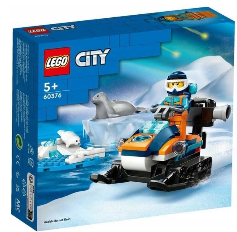 LEGO CITY 60376 Skuter Śnieżny Badacza Arktyki