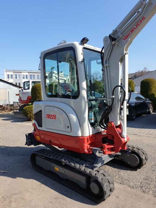 Minikoparka Takeuchi TB225 wersja V1, 2.5 tony - ŚLĄSK