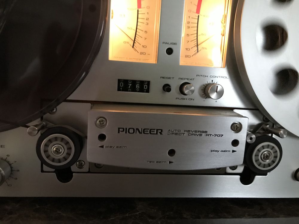 Катушечный магнитофон  pioneer rt 707