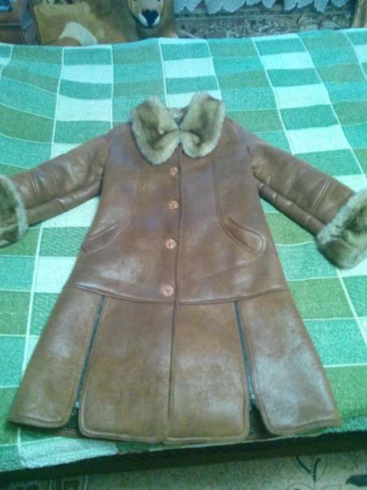 Зимняя дубленка зимняя