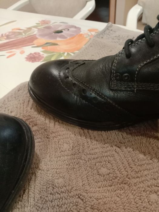 Ботинки из натуральной кожи.