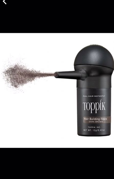 Fibras Toppik para calvície instantâneo