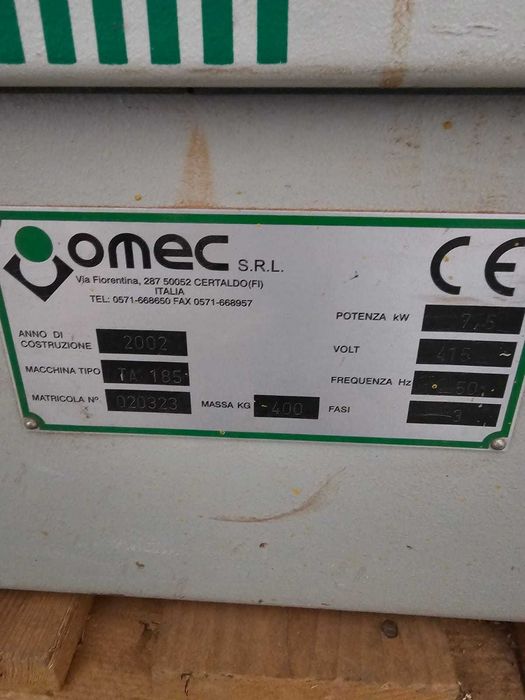 Piła poprzeczna Omec TA 185 Używana 2002 r.