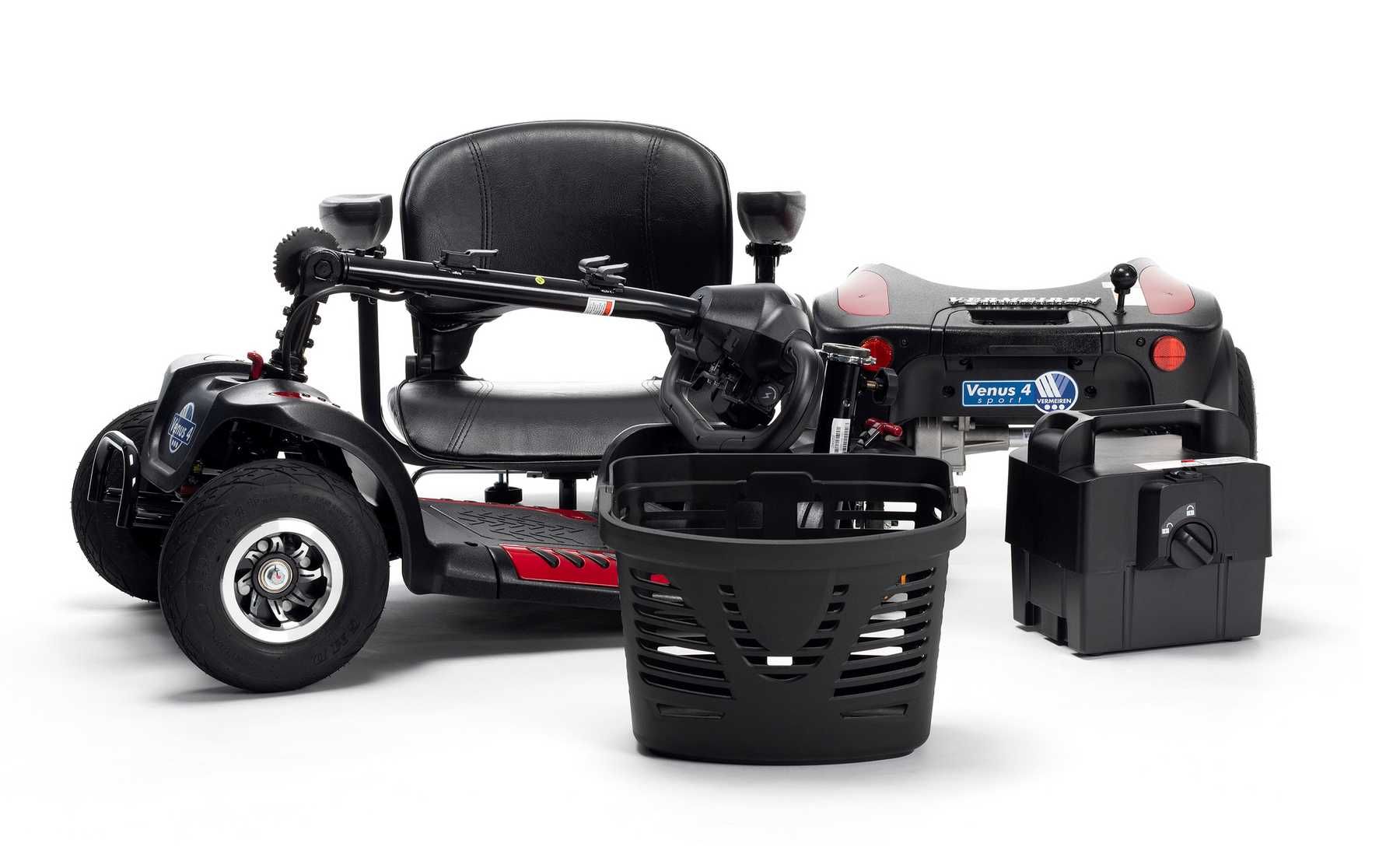 NOWY skuter inwalidzki elektryczny VENUS 4 SPORT AIR składany LEKKI